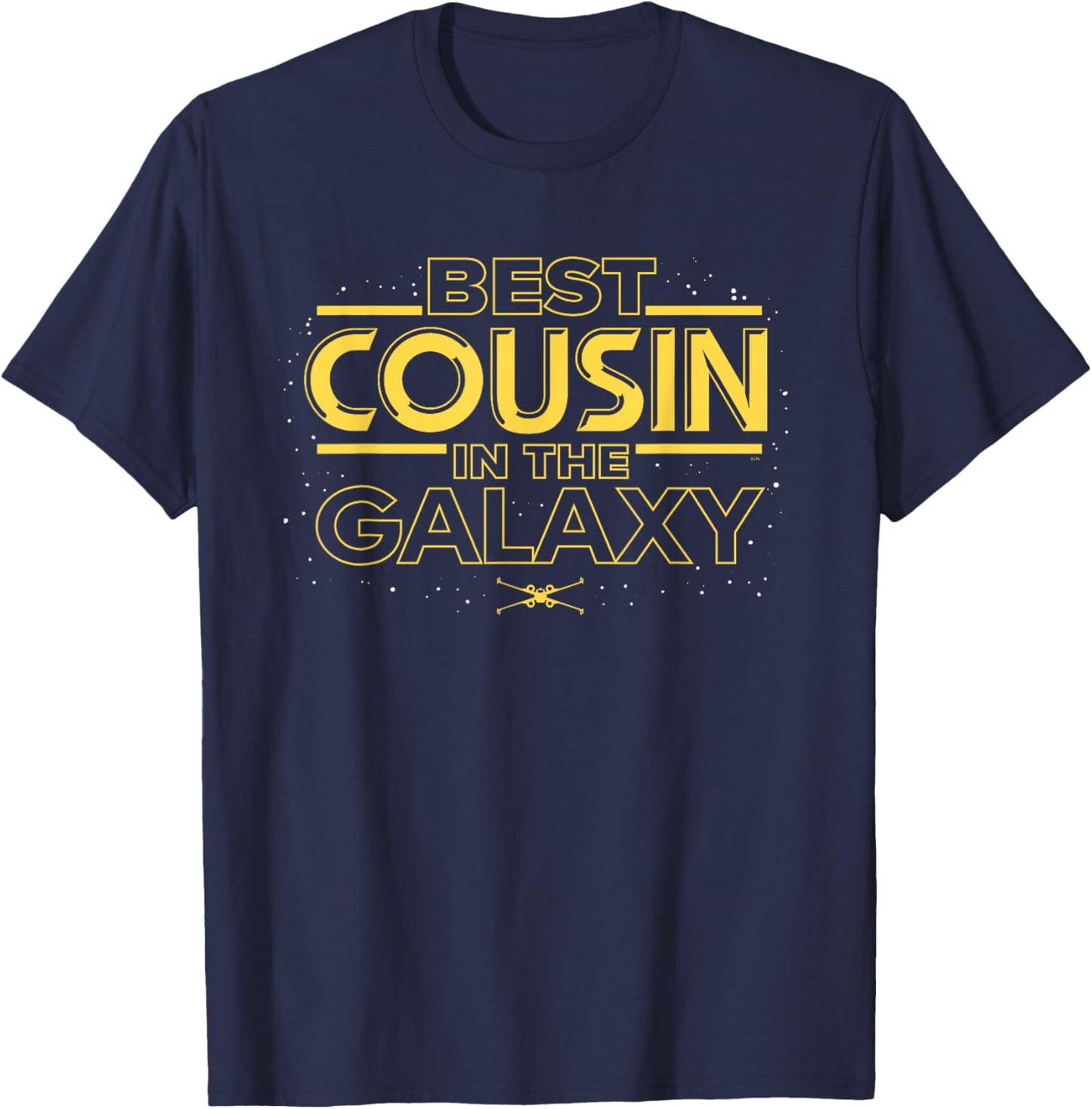 Star Wars Best Cousin in the Galaxy Family Trip Birthday T-Shirt - T-Shirt | Navy