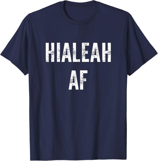 Hialeah AF T-Shirt - T-Shirt | Navy