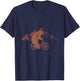 Bear Riding A Bicycle T-Shirt - T-Shirt | Navy