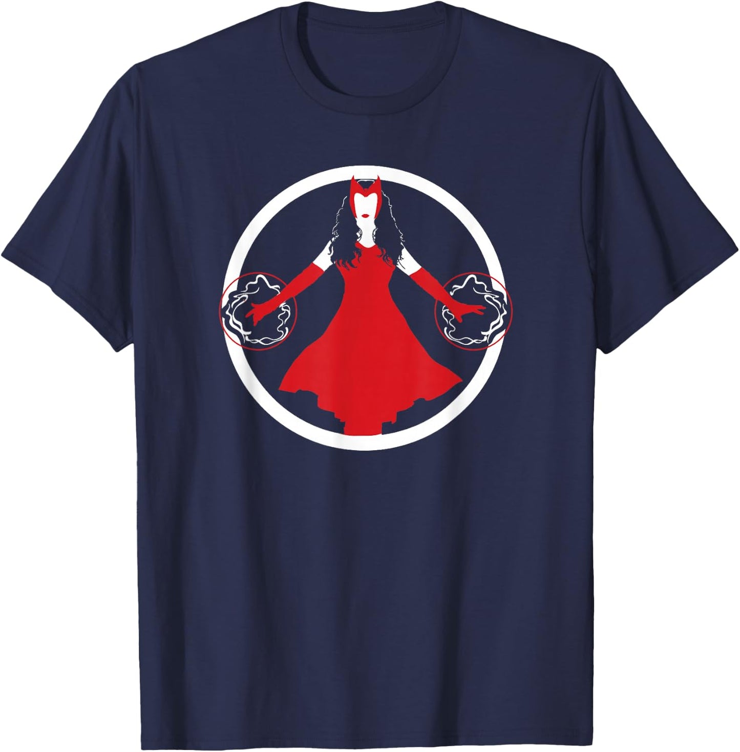 Marvel Scarlet Witch Silhouette Icon T-Shirt - T-Shirt | Navy