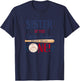 Sister First Birthday Little Rookie Baseball The Big One T-Shirt - T-Shirt | Navy