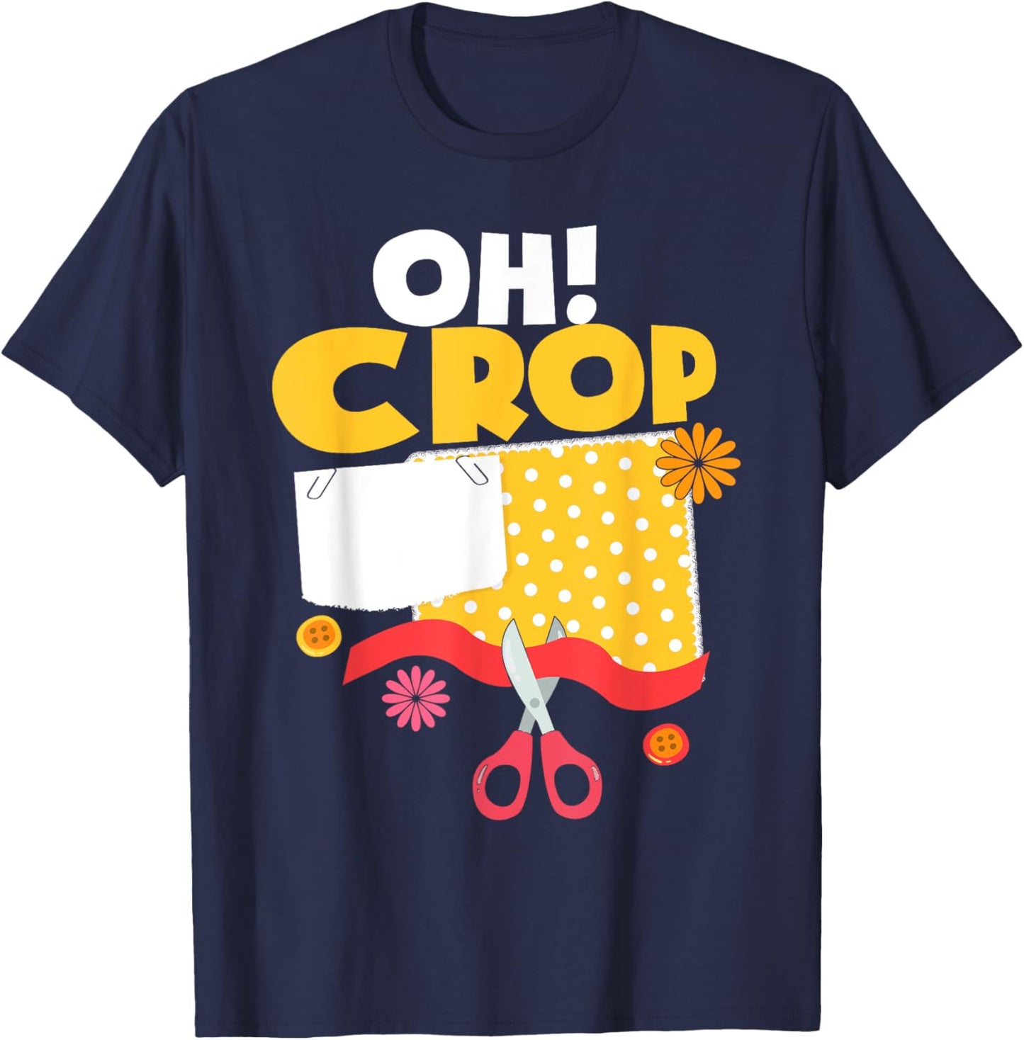 Scrapbooking teen girl funny Scrapbook kids T-Shirt - T-Shirt | Navy