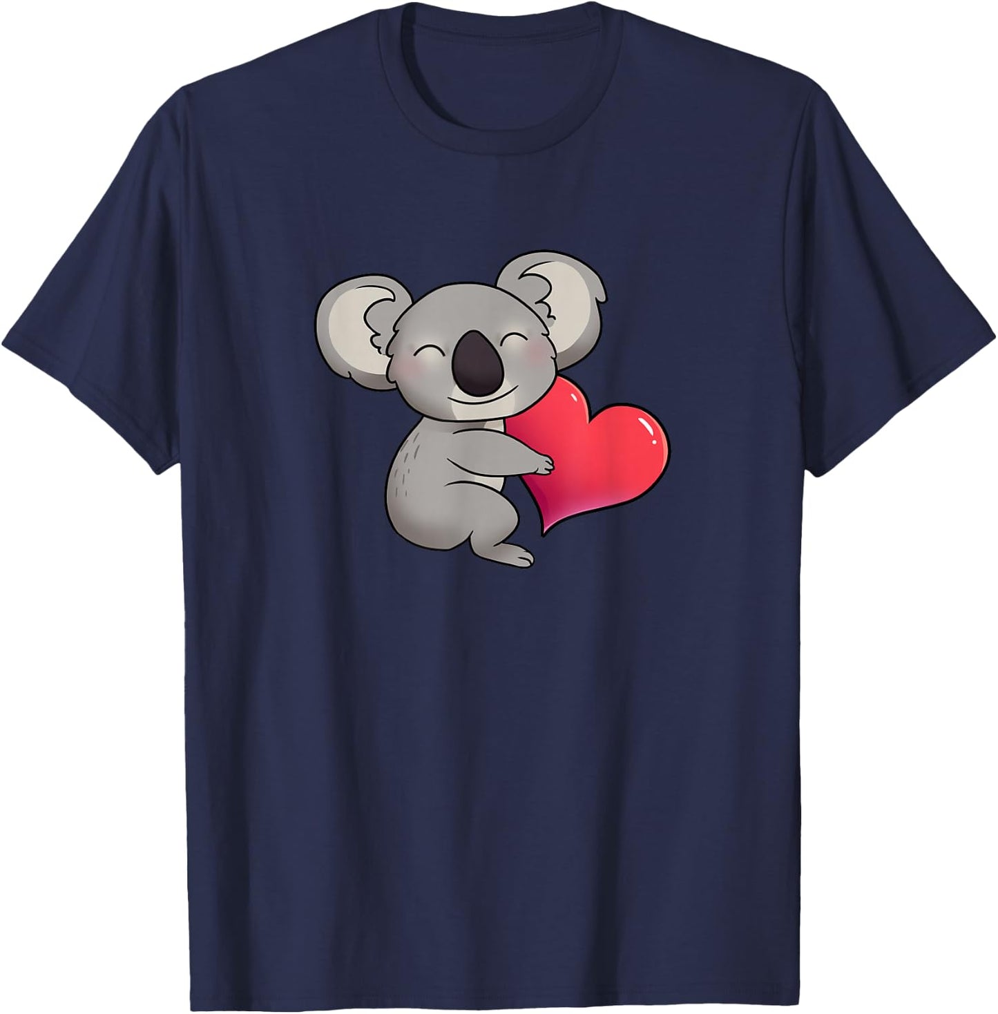 Koala Conservation Support Wildlife with Adorable Koala Bear T-Shirt - T-Shirt | Navy
