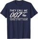 4anglers Fisherman Joke Dad - They Call Me 007 - Funny Fishing Humor T-Shirt - T-Shirt | Navy