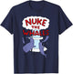 Nuke The Whales Lisa Nelson Design T-Shirt - T-Shirt | Navy