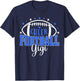 Football Cheer Gigi Nana Biggest Fan Blue Cute Team Colors T-Shirt - T-Shirt | Navy