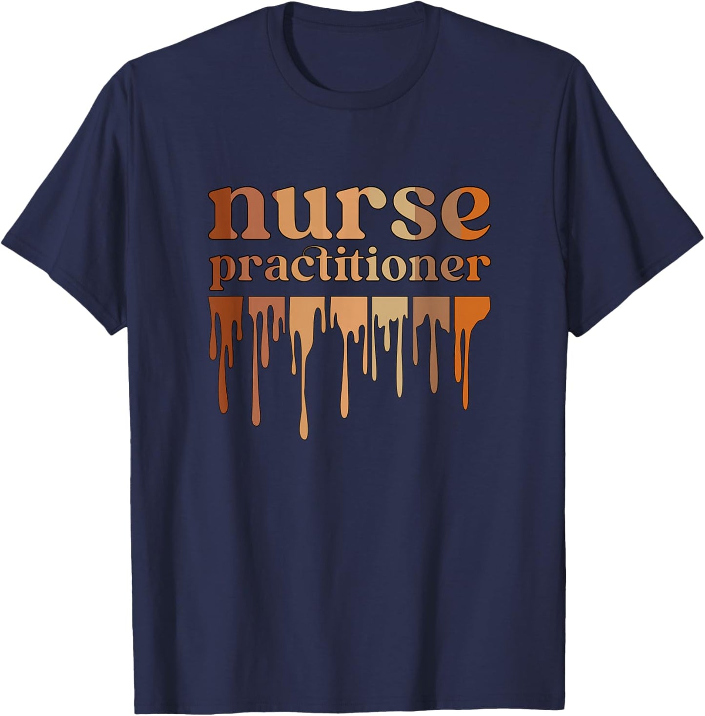 Black Nurse Practitioner African American Nurse Practitioner T-Shirt - T-Shirt | Navy
