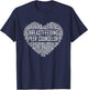 Breastfeeding Counselor Peer Counselor Heart Gift Proud T-Shirt - T-Shirt | Navy