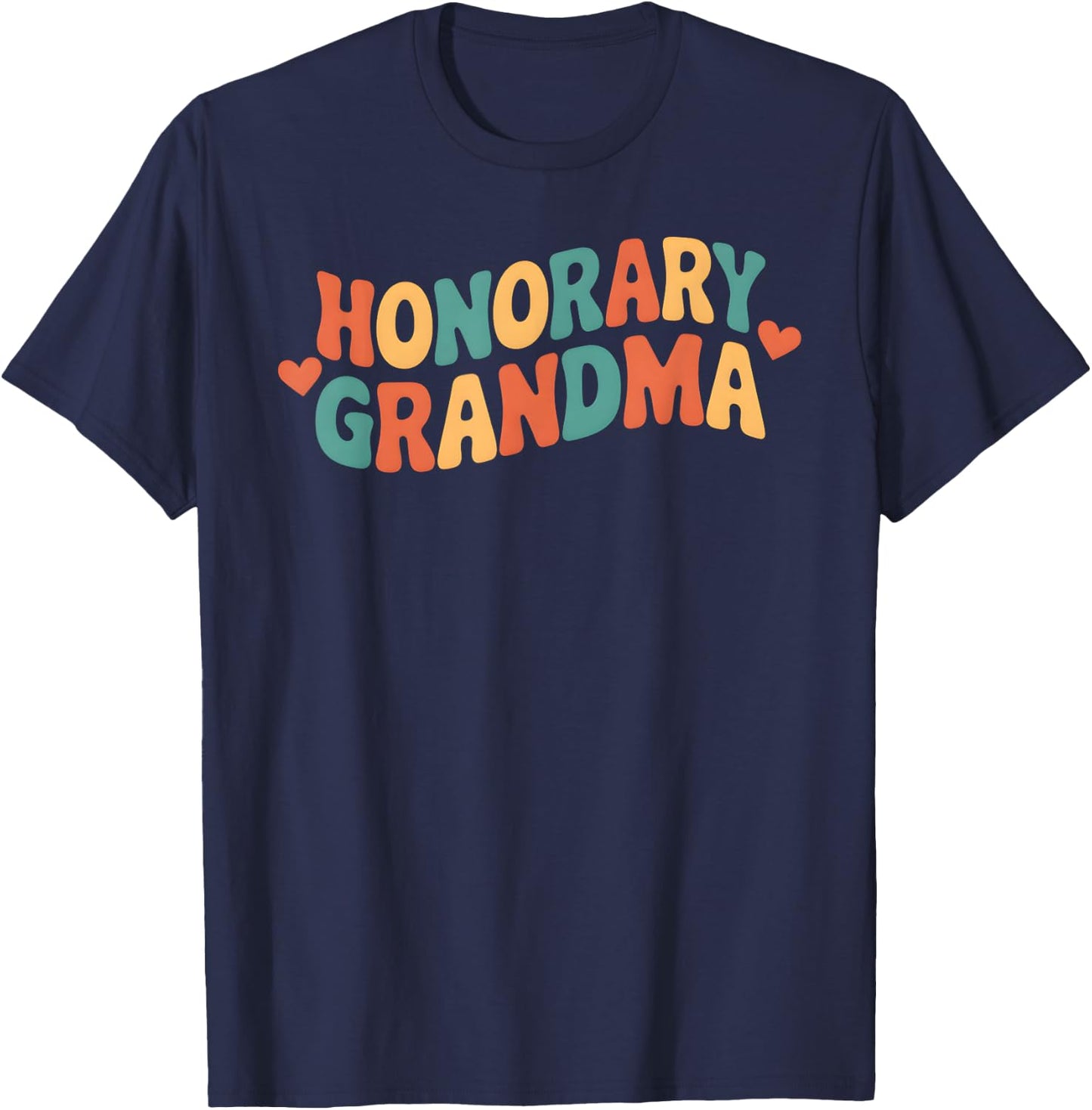 Vintage Honorary Grandma T-Shirt - T-Shirt | Navy