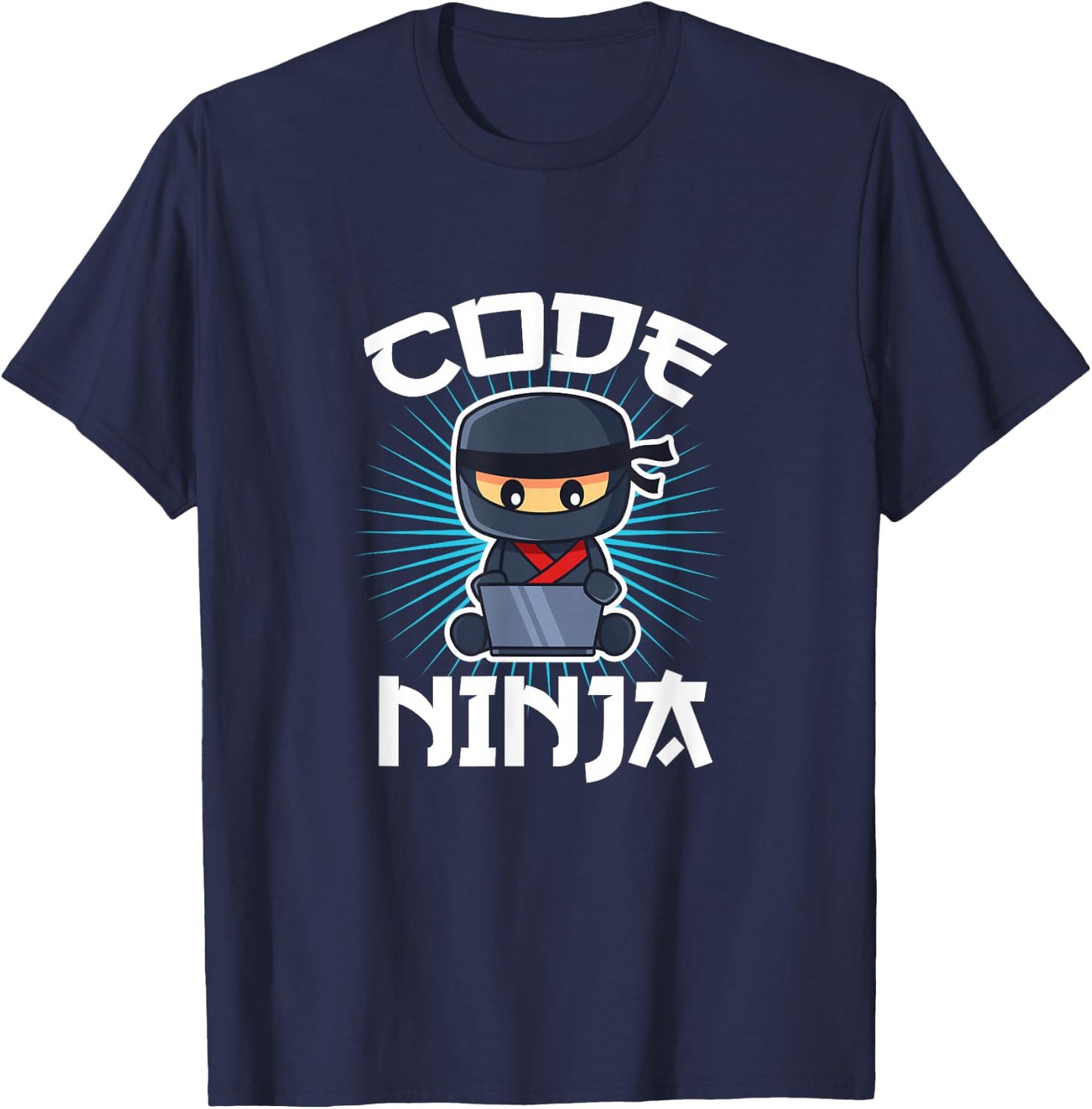 Code Ninja Programmer Coder Computer Programming Coding Small T-Shirt - T-Shirt | Navy
