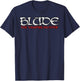 Marvel Blade The Vampire Hunter Logo T-Shirt - T-Shirt | Navy