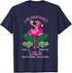 Lalamingo Lala Flamingo Lover Grandma Grandmother Grandmommy T-Shirt - T-Shirt | Navy