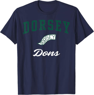 Dorsey High School Dons C3 T-Shirt - T-Shirt | Navy