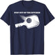 Funny Pickleball Stay out of the Kitchen T-Shirt - T-Shirt | Navy