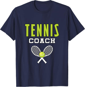 Tennis Coach T-Shirt - T-Shirt | Navy