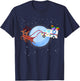 Postal Worker Christmas Mail Truck Funny Mailman Gift T-Shirt - T-Shirt | Navy