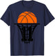 11 Years Basketball 11th Birthday T-Shirt - T-Shirt | Navy