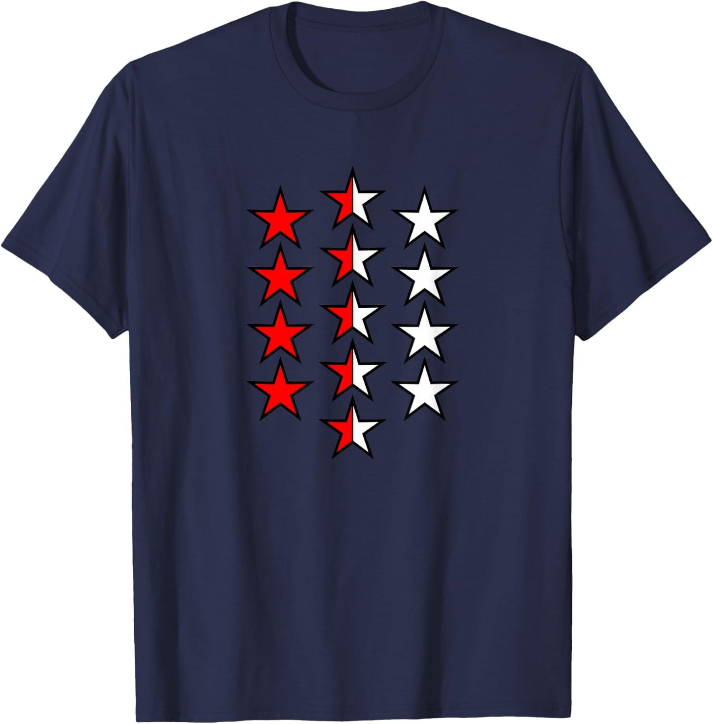 Valais Coat of Arms of the Swiss Canton T-Shirt - T-Shirt | Navy