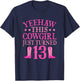 Yeehaw This Cowgirl Just Turned 13 Western 13th Birthday T-Shirt - T-Shirt | Navy