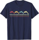 Funny Dolphin Retro Dolphin Lover Vintage T-Shirt - T-Shirt | Navy