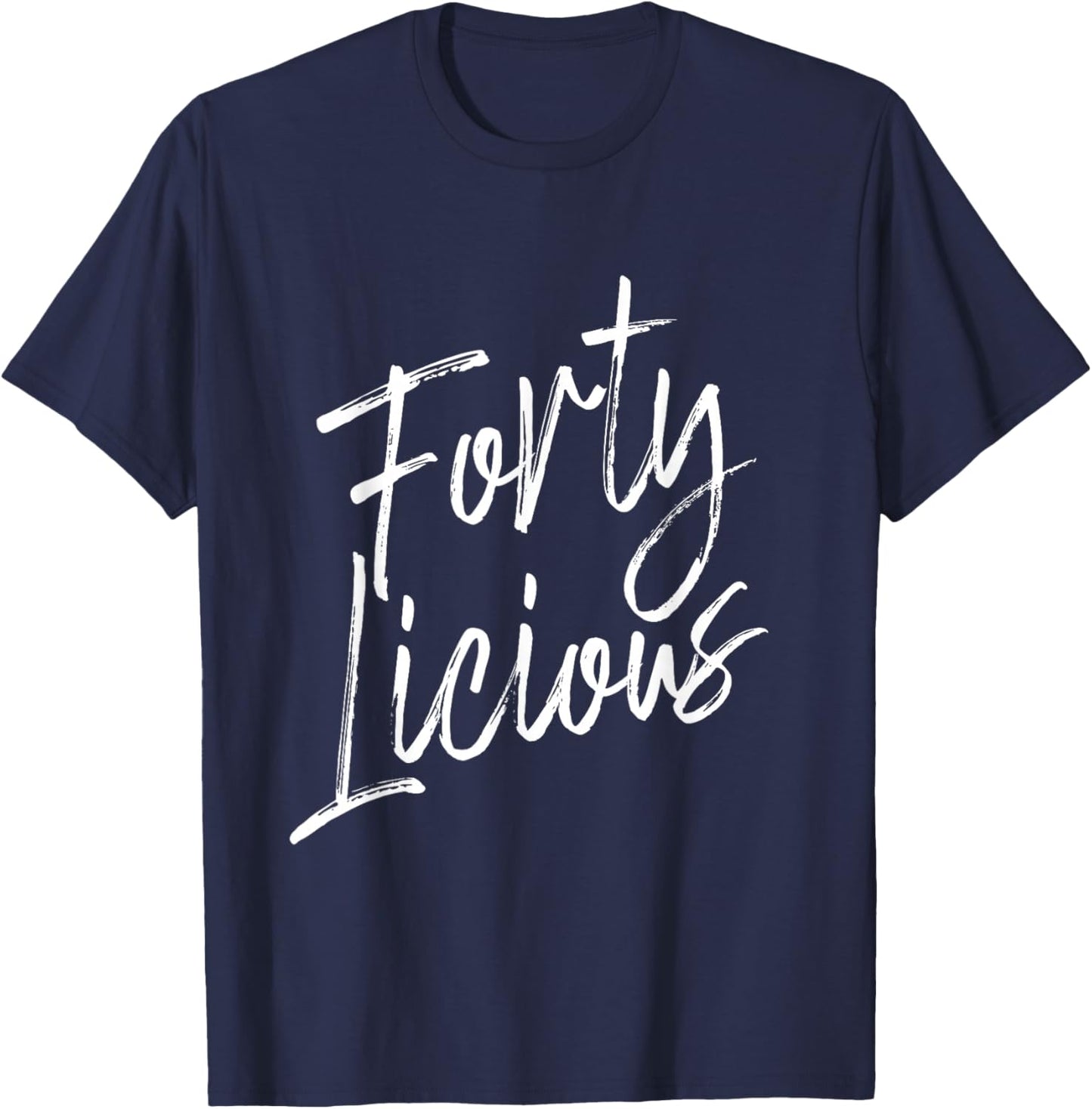 Fortylicious T-Shirt - T-Shirt | Navy