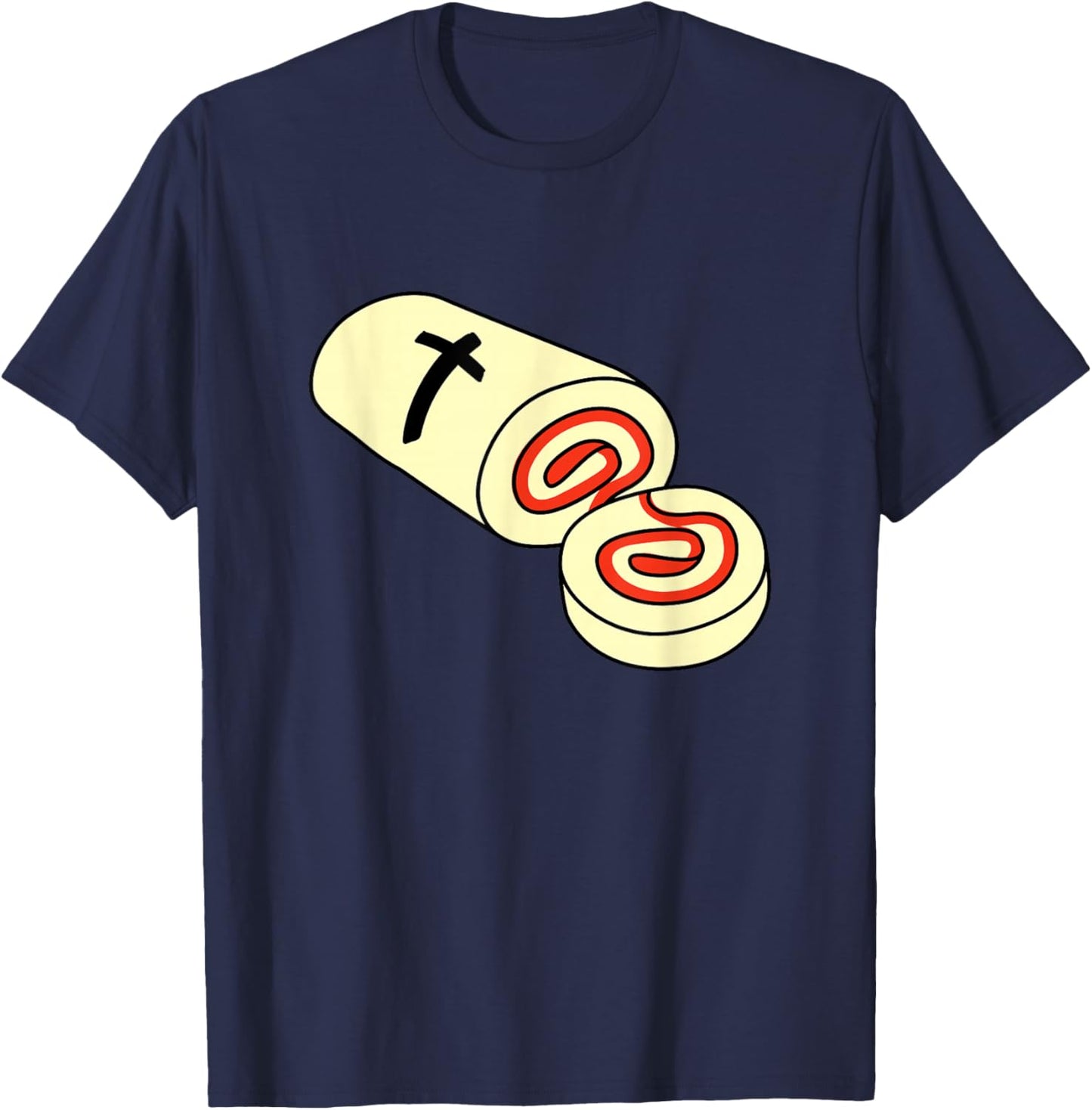 Funny Halloween Costume Realistic Jelly Roll Music Pun T-Shirt - T-Shirt | Navy
