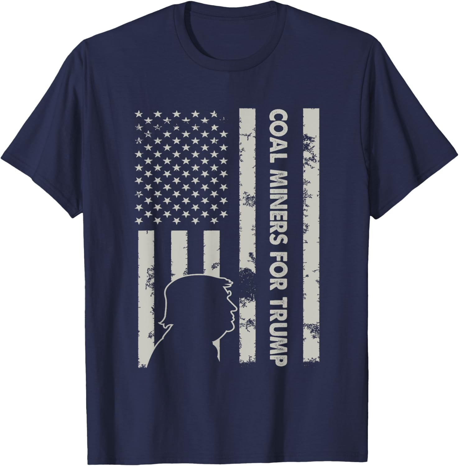 Coal Miner for Trump 2020 T-Shirt - T-Shirt | Navy
