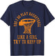Basketball Girl Vintage T-Shirt - T-Shirt | Navy