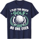 Funny Father's Day Golf T-Shirt - T-Shirt | Navy