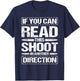 Gun Safety Officer RSO Shooting Range Safety Officer T-Shirt - T-Shirt | Navy