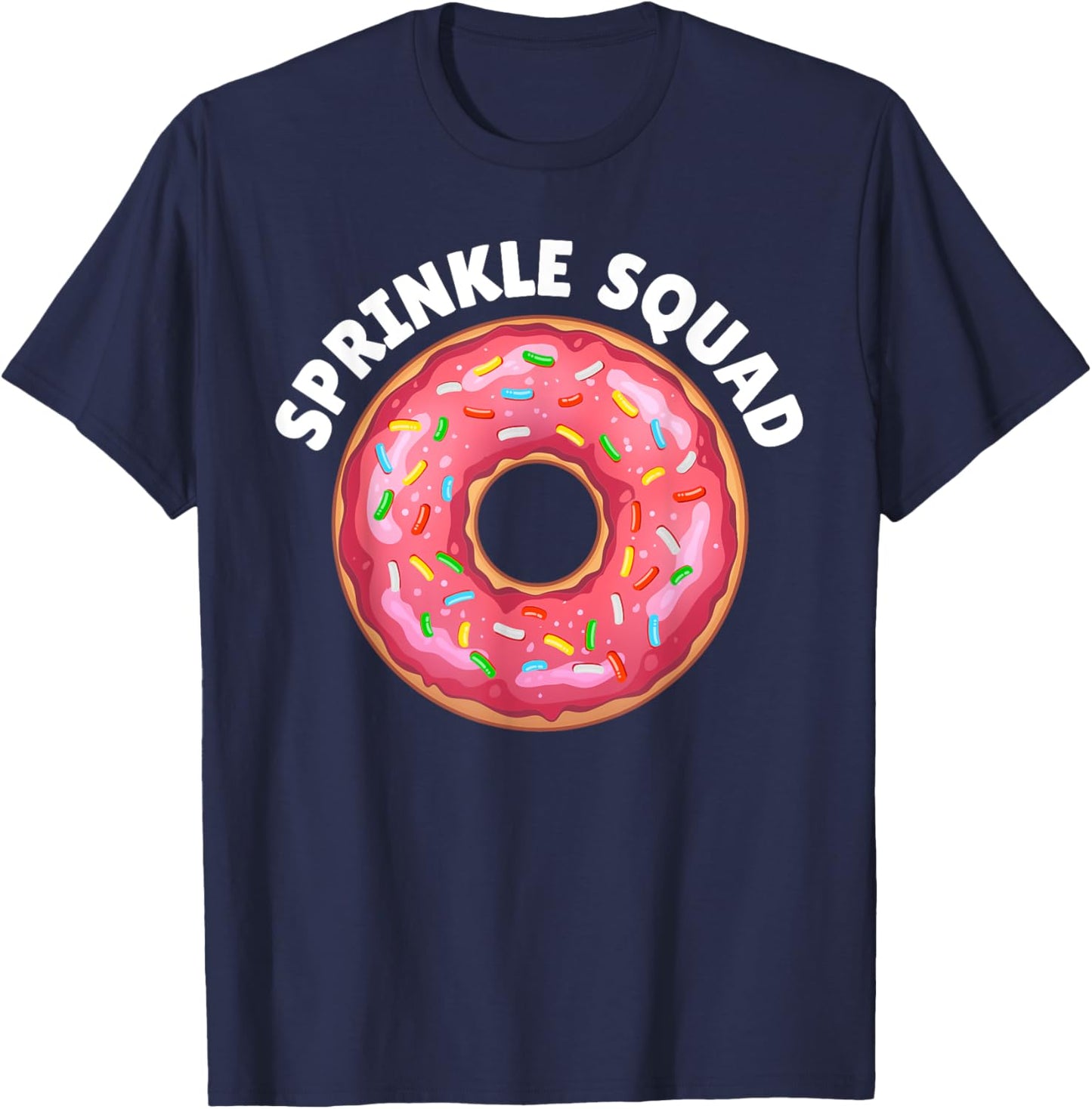 Cool Donut Design Women Pastry Doughnut Donut Lover T-Shirt - T-Shirt | Navy