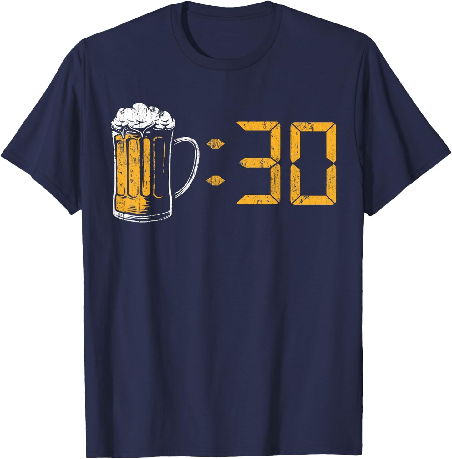 Beer 30 Drinking Party Homebrewers Craft Beer Birthday Gifts T-Shirt - T-Shirt | Navy