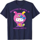 Hello Kitty Spotted in Area 51 Alien Sighting T-Shirt - T-Shirt | Navy