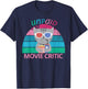 Unpaid Movie Critic moviegoer Film Cinema retro cat Women T-Shirt - T-Shirt | Navy