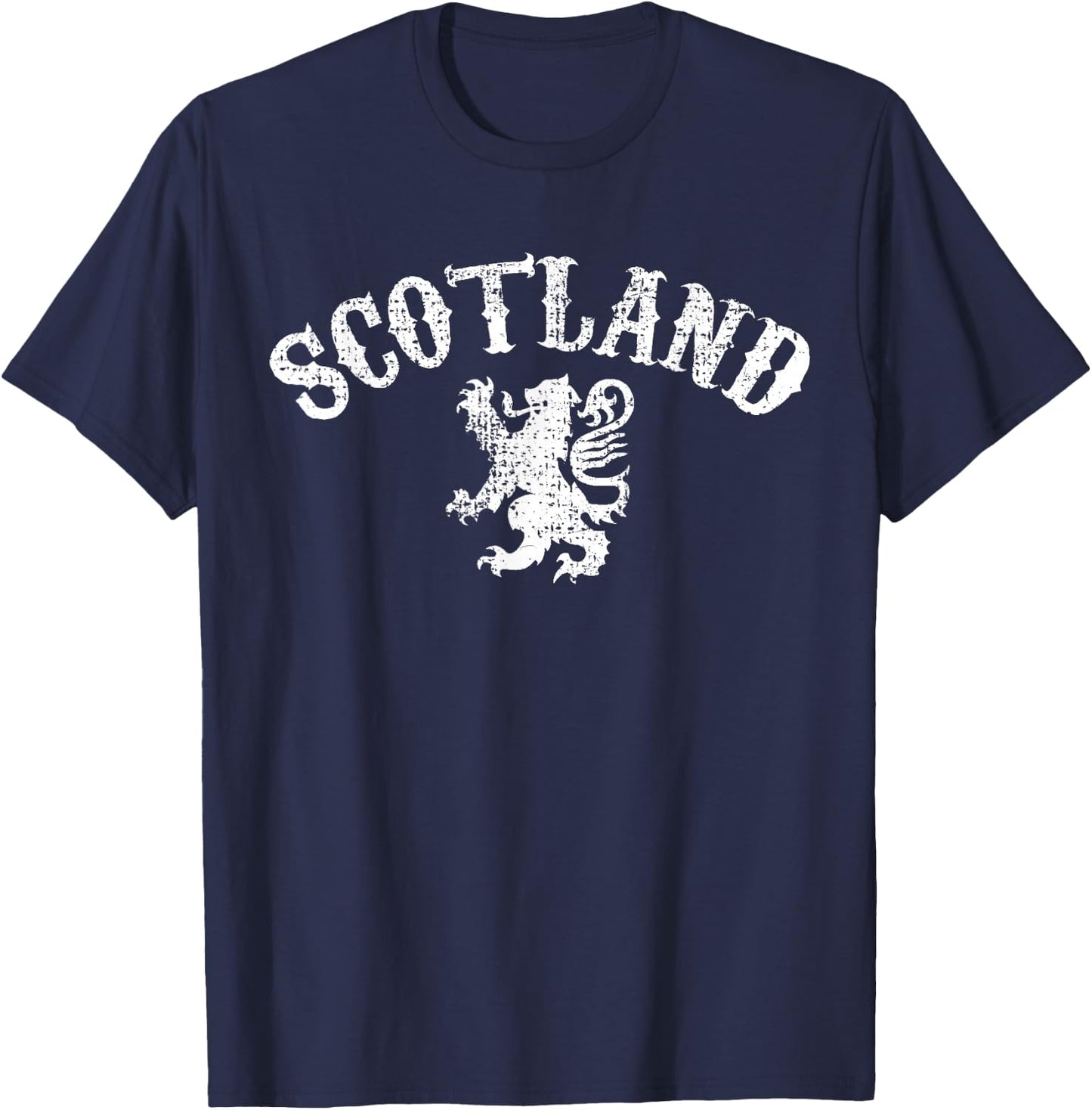 Scotland Scottish Lion T-Shirt - T-Shirt | Navy