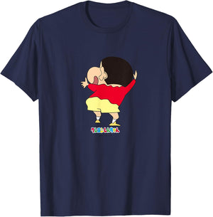 Crayon Shin-chan Smile Shin-chan T-Shirt - T-Shirt | Navy