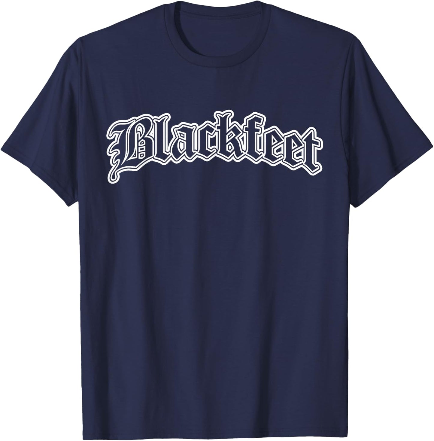Blackfeet Native American Indian T-Shirt - T-Shirt | Navy