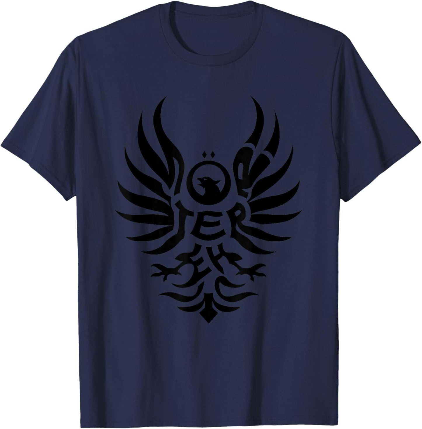 Austria Coat of Arms Eagle Word Art Österreich Animal T-Shirt - T-Shirt | Navy