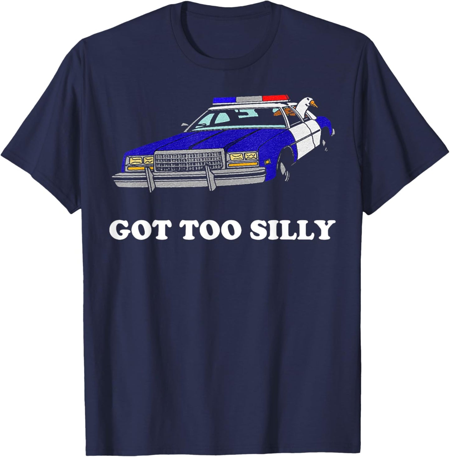 Goose Got Too Silly T-Shirt - T-Shirt | Navy