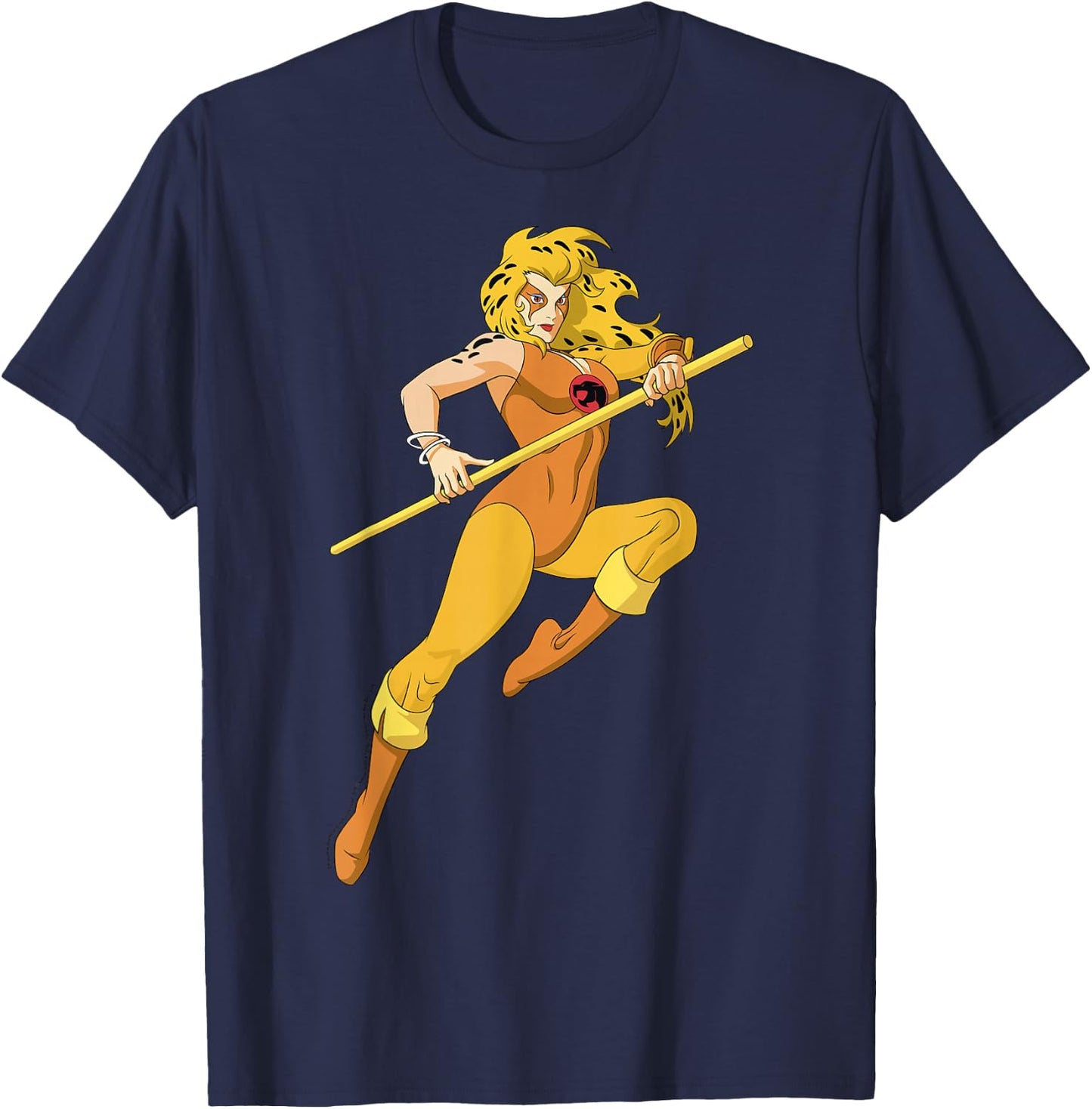 Thundercats Cheetara Portrait Small T-Shirt - T-Shirt | Navy
