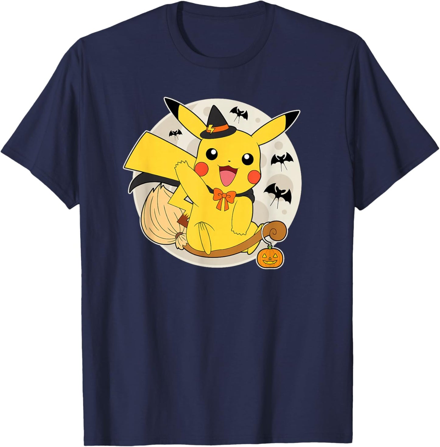 Pokémon - Pikachu Moon Witch T-Shirt - T-Shirt | Navy