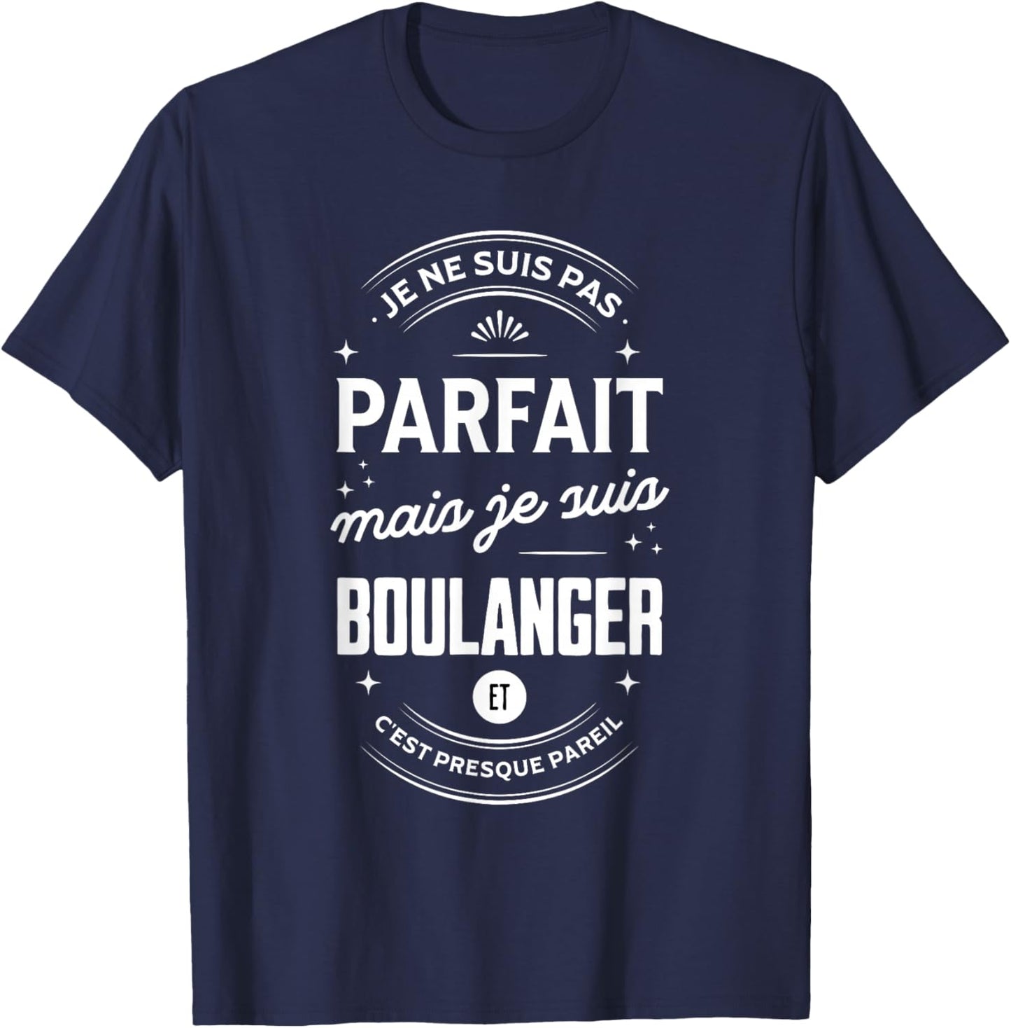 Baker Man Gift Bakery Bakery Humor , Black, S T-Shirt - T-Shirt | Navy
