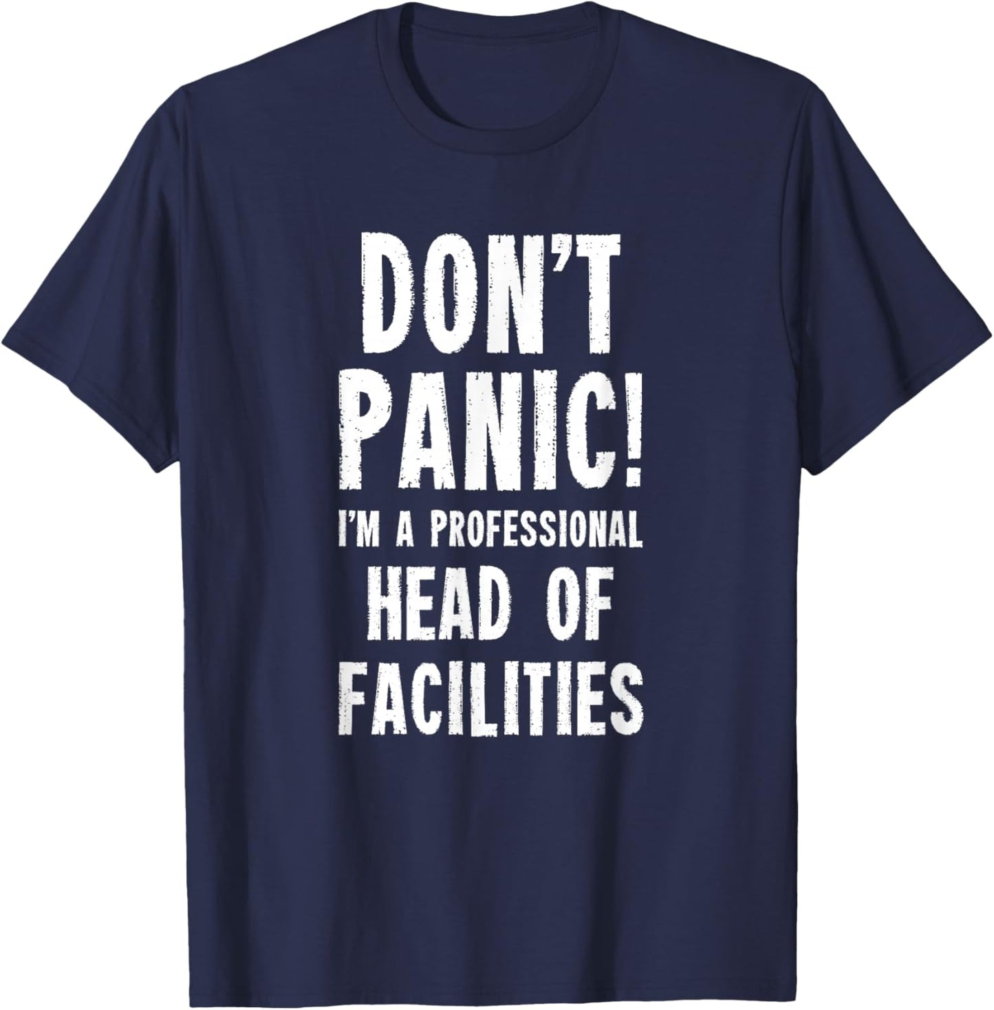 Head Of Facilities T-Shirt - T-Shirt | Navy