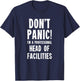 Head Of Facilities T-Shirt - T-Shirt | Navy