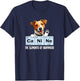 Elements of Happiness Canine JRT Dog Lover Jack Russell T-Shirt - T-Shirt | Navy