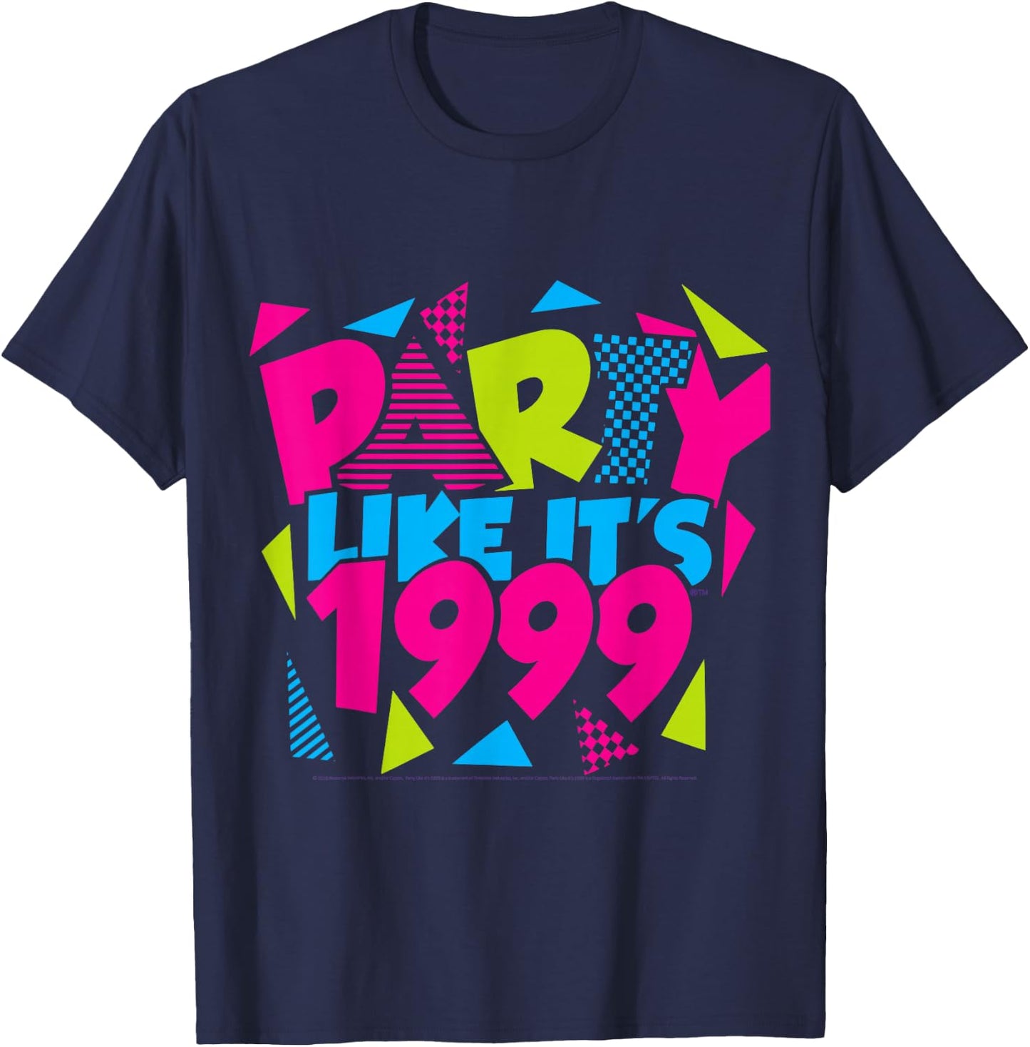 Party Like Its 1999 - Funky1 PBG Design T-Shirt - T-Shirt | Navy