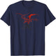 Hobbit Smaug T-Shirt - T-Shirt | Navy