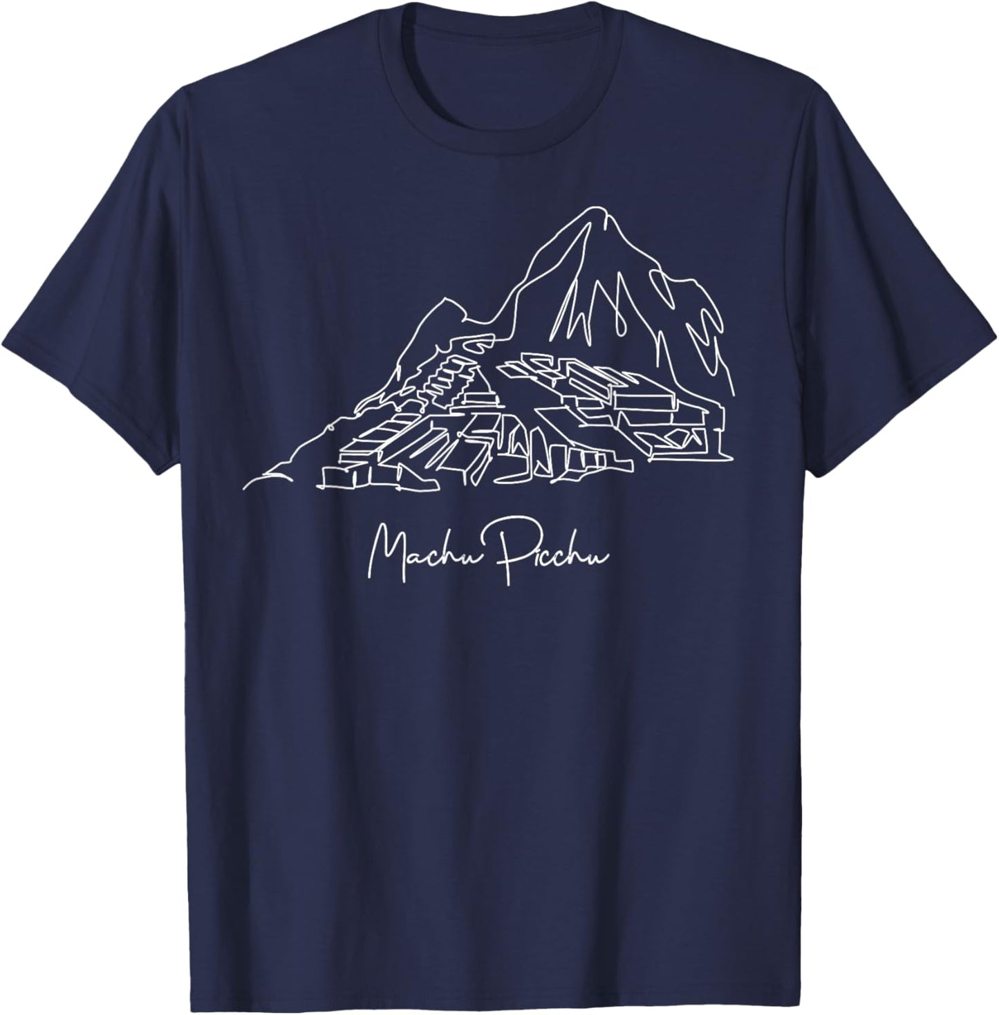 Travel Peru Lima Machu Picchu Cusco Family Vacation Souvenir T-Shirt - T-Shirt | Navy