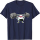 Rice Ball Japanese Food Fitness Workout Gym T-Shirt - T-Shirt | Navy