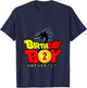 Kids 2 Year Old 2nd Dragon Anime Style Birthday Gift Boys T-Shirt - T-Shirt | Navy